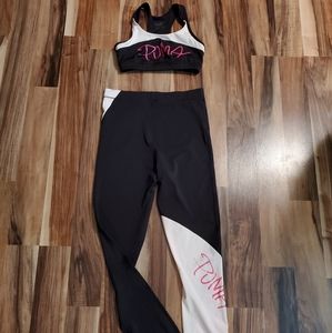 Puma Drycell sports bra & leggings.